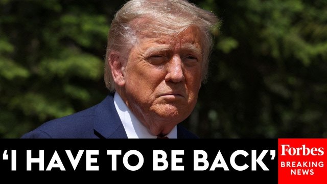 President Trump Explains Why He's Leaving The G7 Early As Israel, Iran Tensions Escalate