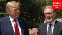 'He's Slightly More Liberal Than I Am, To Put It Lightly': Trump Jokes With UK PM Starmer