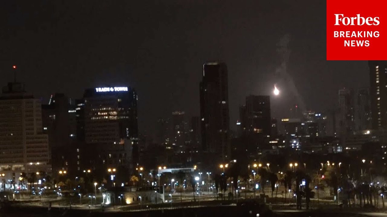 Sirens Are Heard In Tel Aviv As Iran Continues Launching Missiles At Israel