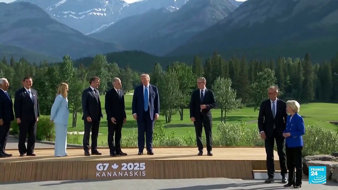 Trump abandona cumbre del G7 pero firma comunicado sobre tensiones en Medio Oriente