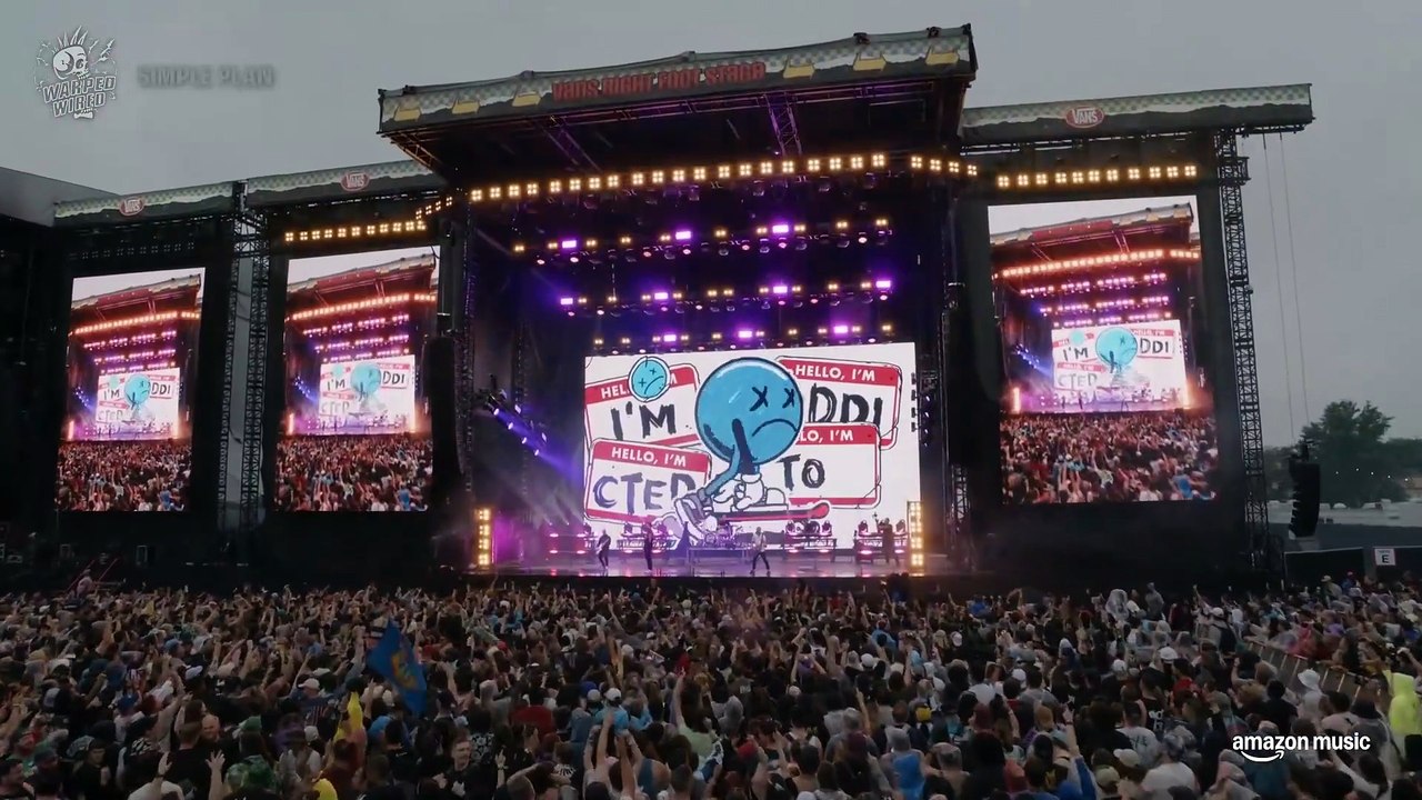 Simple Plan - Addicted - Live @ Vans Warped Tour 30th 2025