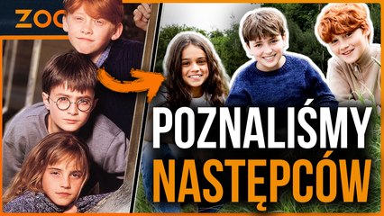 Poznaliśmy nowych Harrego, Rona i Hermionę | ZOOM