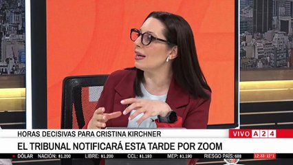 Debaten arresto domiciliario para Cristina Kirchner