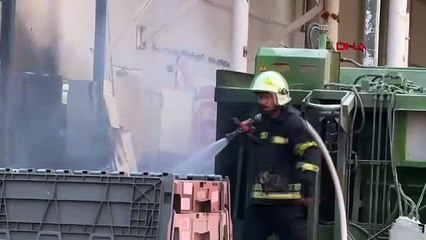 Bodrum'da AVM'de yangın paniği