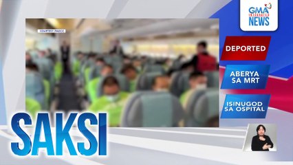 100 Chinese na nahuli sa mga POGO scam hub, ipina-deport sa China | Saksi