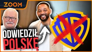 Will Smith odwiedził Lecha Wałęsę. Warner Bros dzieli się na dwie części. | Zoom