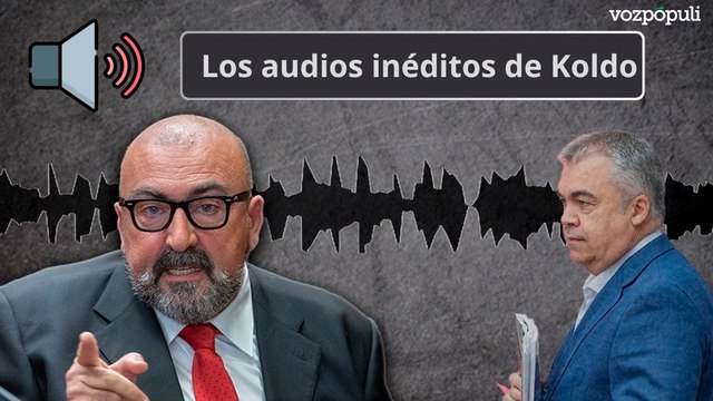 Audios INÉDITOS DE KOLDO | Por las mascarillas no voy a ir a la cárcel