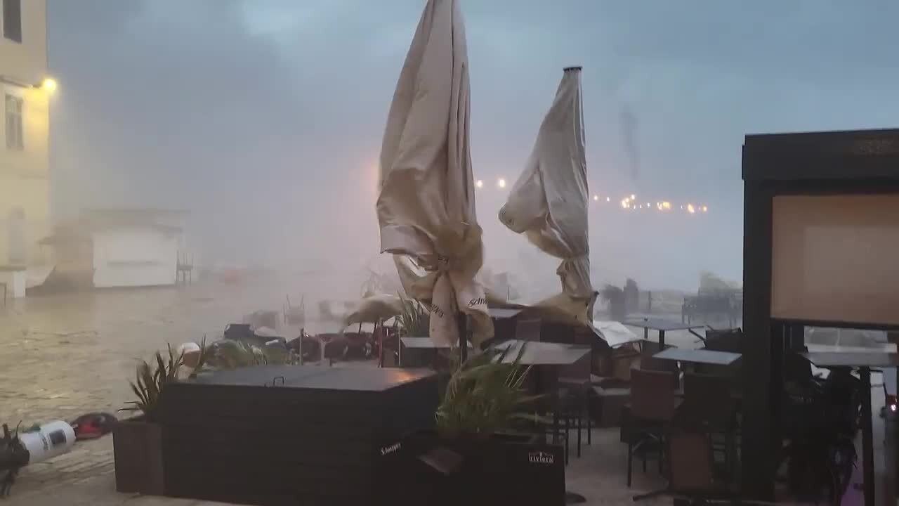 Heavy Storm Causes Chaos in Croatia