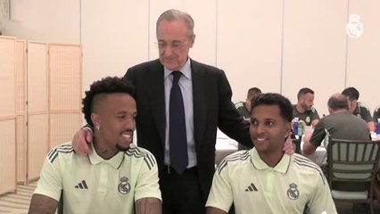 Real Madrid - Florentino Pérez à Miami pour soutenir les Merengue