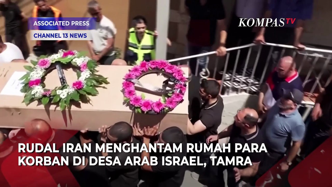 Imbas Iran Serang Israel, 4 Warga Tamra Tewas Dalam Serangan Rudal