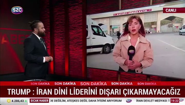 SÖZCÜ TV, İran sınır kapısında!