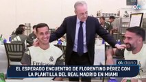 El esperado encuentro de Florentino Pérez con la plantilla del Real Madrid en Miami