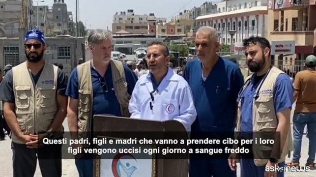 Gaza, almeno 59 persone uccise vicino al sito di aiuti a Khan Yunis