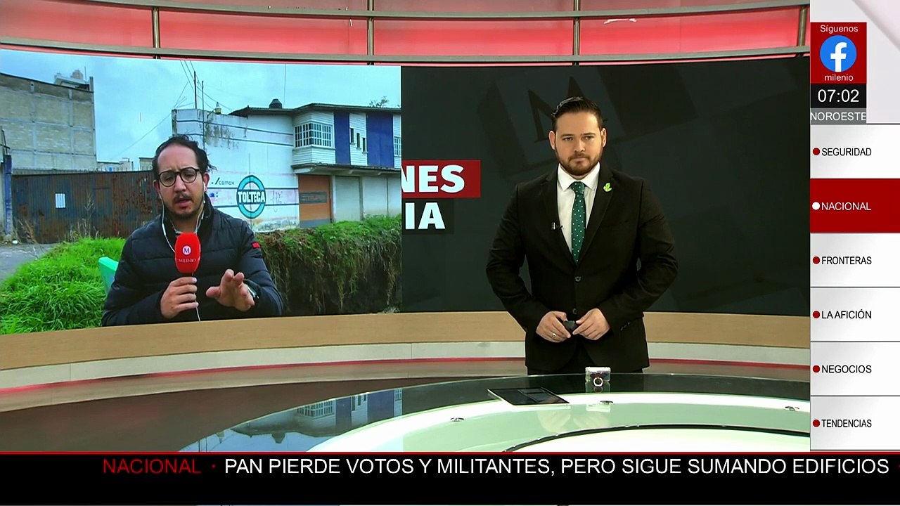 Río Tejalpa colapsa con lluvias: Toluca reporta severas afectaciones