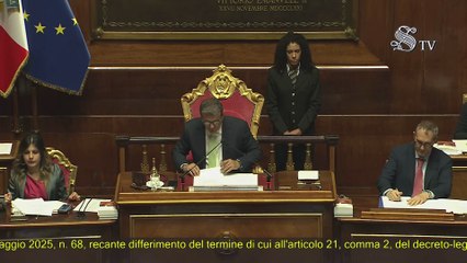 Roma - Senato - 19° Legislatura - 316° seduta (17.06.25)