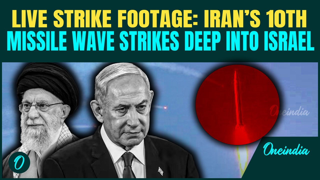 Breaking: Iran Launches 10th Wave of Op True Promise III; Moment Iran Launches Missile to Hit Israel