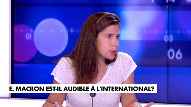 Charlotte D'Ornellas : «Emmanuel Macron a commis l'erreur de parler à la place de Donald Trump»