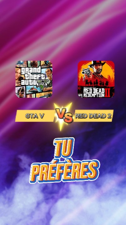 Tu préfères 👀 #10 #Rockstar #GTA #VideoGames #Exclu