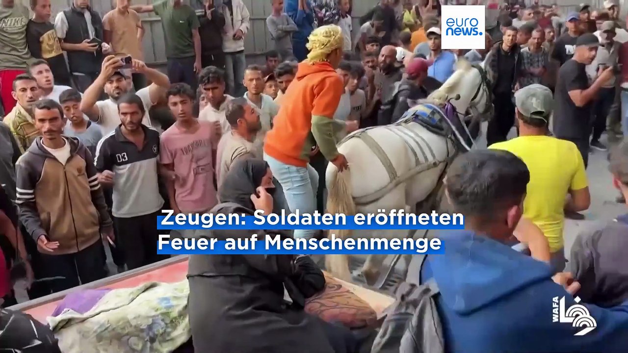 Gaza: Mindestens 50 Menschen nahe Hilfsgüter-Verteilzentrum erschossen