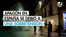 El apagón en España se debió a un problema de sobretensión que provocó una reacción en cadena