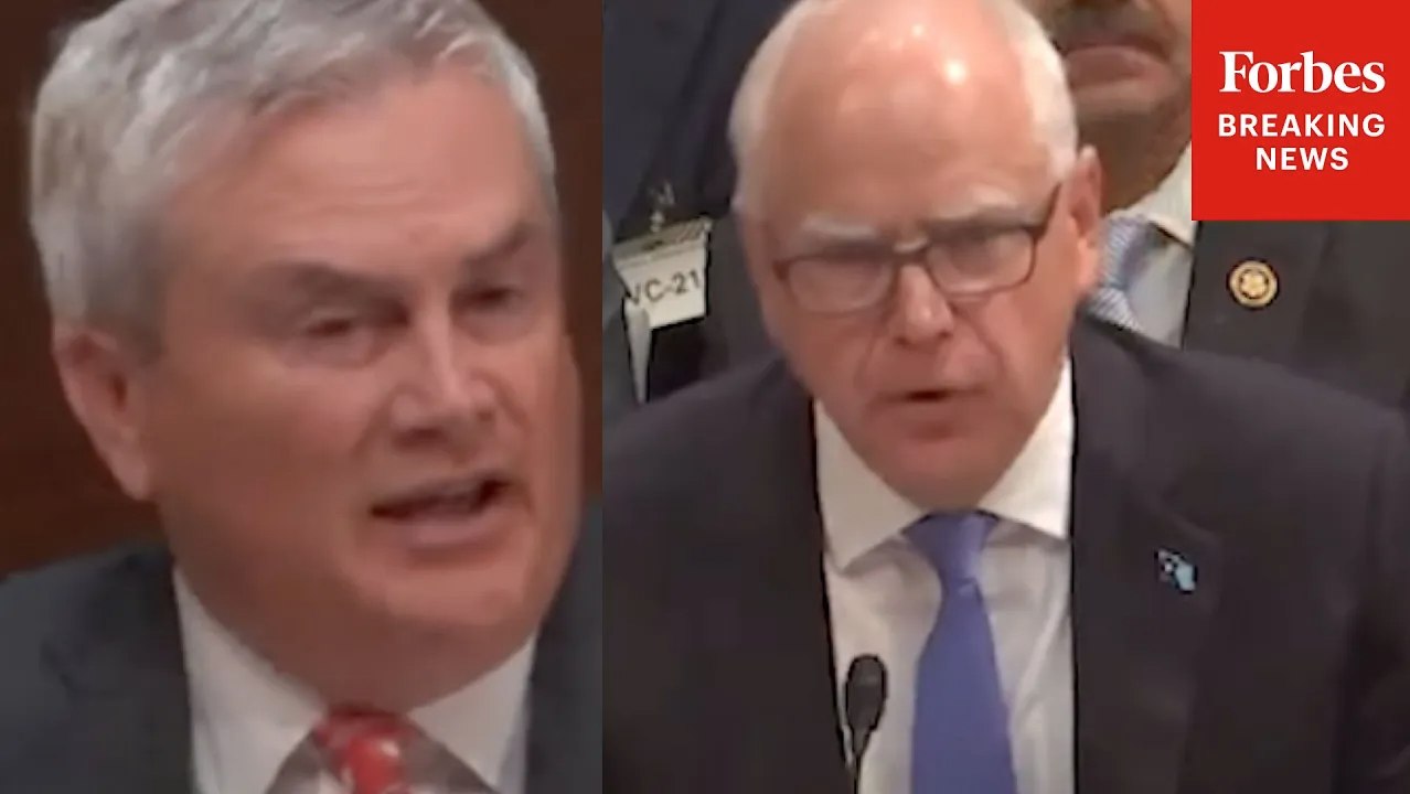 James Comer Directly Confronts Tim Walz For Comparing Ice Officers To Gestapo