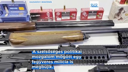 Letartóztattak hat szélsőséges fegyverest Portugáliában