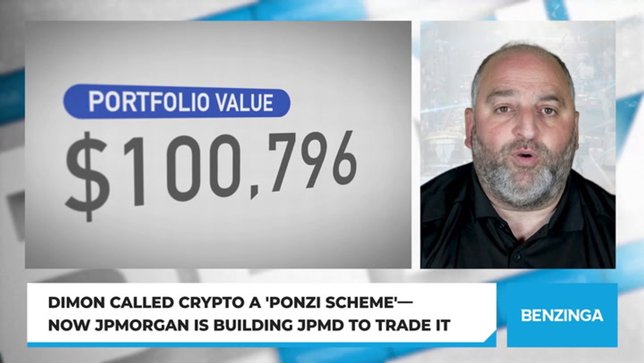 Dimon Called Crypto A 'Ponzi Scheme'—Now JPMorgan Is Building JPMD To Trade It