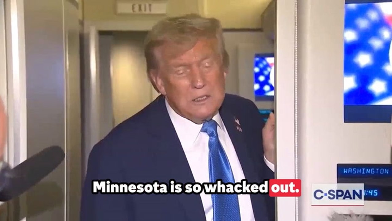 Trump mocks Tim Walz when asked if he’s called the Minnesota governor following the attacks on Democrat politicians in his state