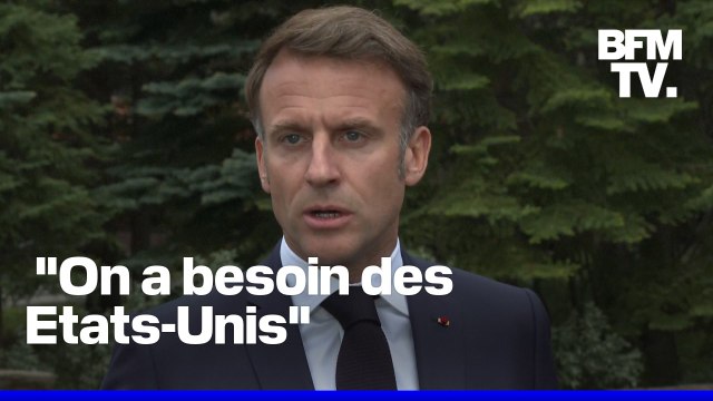 Guerre Iran-Israël, Ukraine... Emmanuel Macron s'exprime en marge du G7