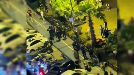 Yumruklar ve küfürler havada uçuştu