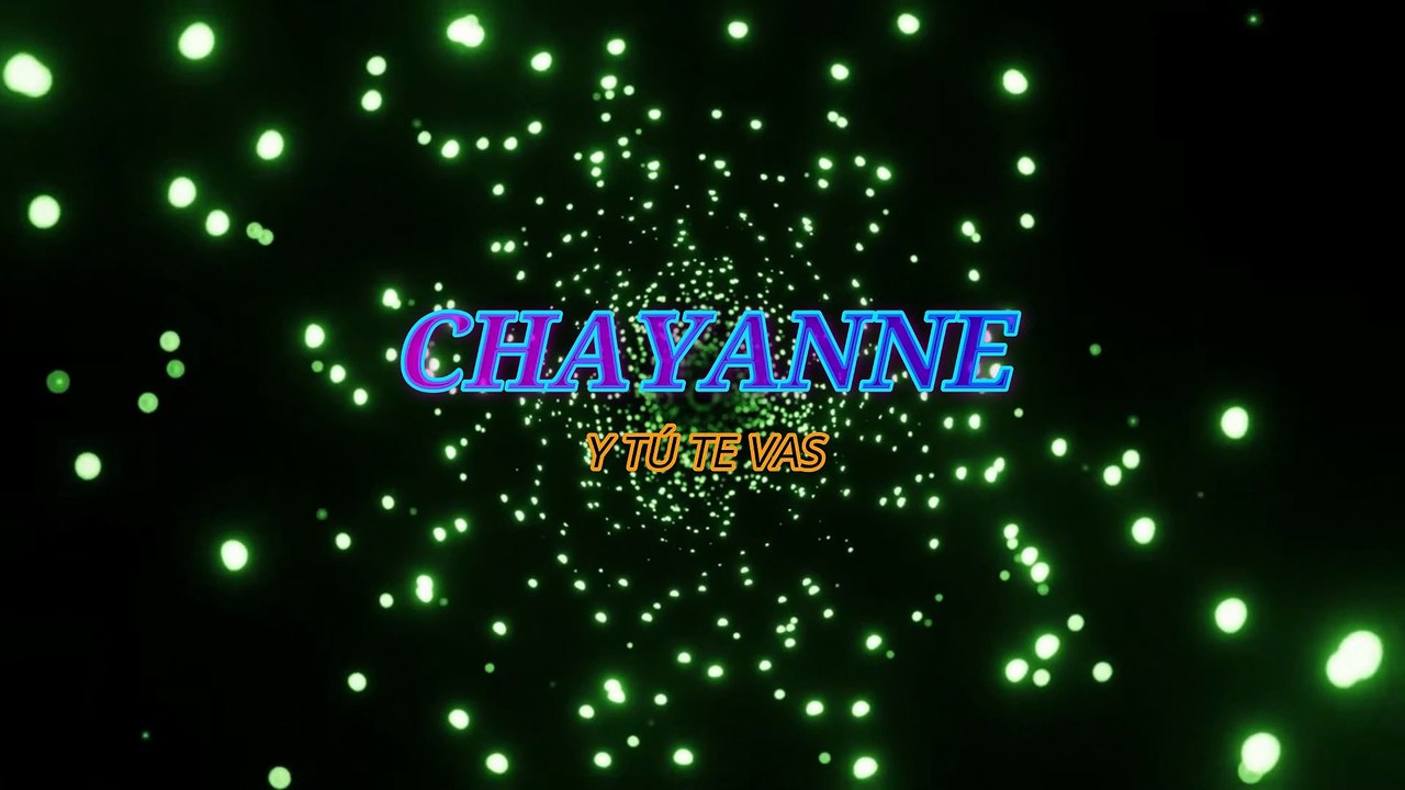 Chayanne - Y tú te vas (KARAOKE)