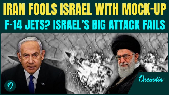 Israel Claims BIG STRIKE on Two Iranian F-14 Jets; But Tehran Laughs Off Attack on ‘Mock-Up Decoys’