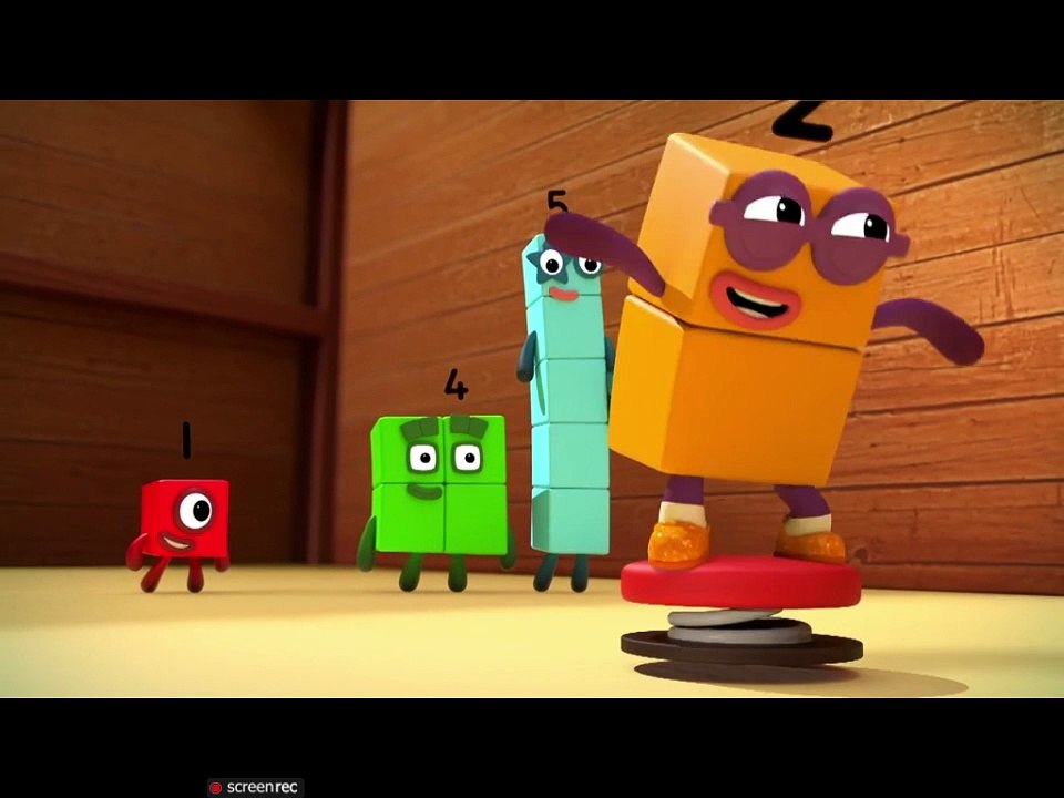 numberblocks Tre piu tuah