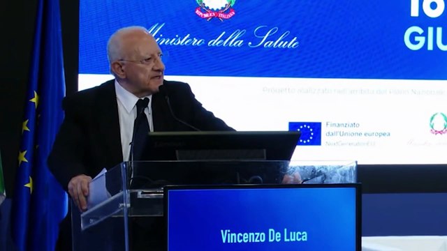 De Luca - Stati Generali della Prevenzione - Conclusioni (17.06.25)