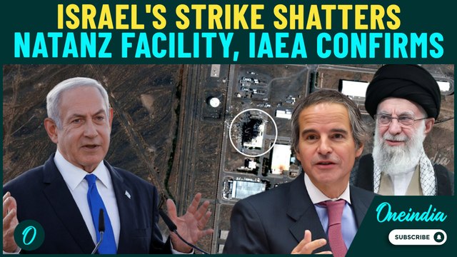 Israel’s MOST Successful HIT: IAEA Confirms Strike Hit Iran's Natanz Facility, Centrifuges DAMAGED