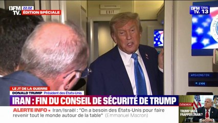 Guerre Iran-Israël: Donald Trump sort du Conseil de sécurité nationale