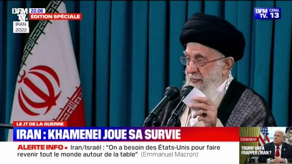 Guerre Israël-Iran: le guide suprême joue sa survie et celle de son régime