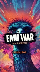 The Great Emu War #TrueStory #BizarreWar