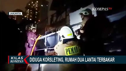 15 Mobil Damkar Dikerahkan Padamkan Kebakaran Rumah di Kembangan