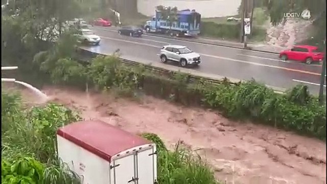 Tras tormenta en Puerto Vallarta, Protección Civil realiza recorridos por afectaciones