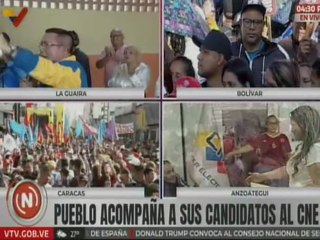La Guaira | Candidato José Manuel Suárez formaliza su inscripción ante el CNE