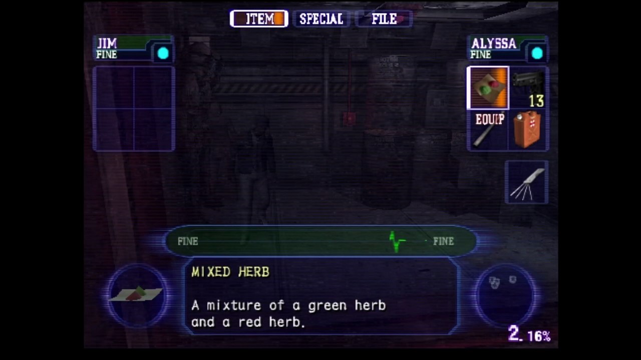 Resident Evil Outbreak - Alyssa Ashcroft Normal Below Freezing Point