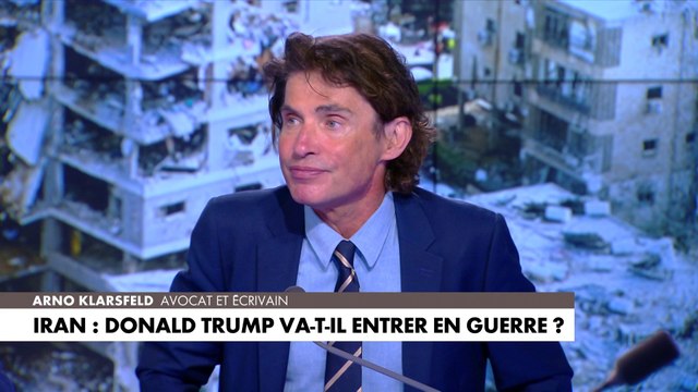 Arno Klarsfiled : «L'Ayatollah Ali Khamenei a les cartes en main»