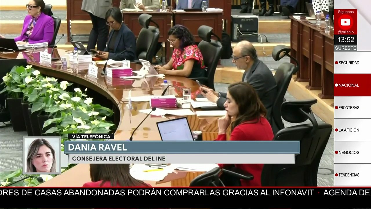 Consejera electoral fija postura sobre declaraciones de la presidenta del INE