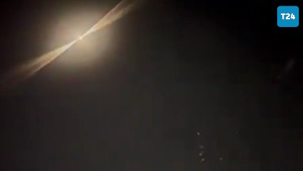 İran’ın İsrail’e yolladığı füzeler Kudüs semalarında görüntülendi