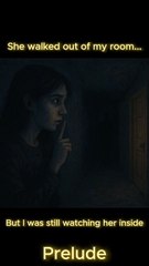 She walked out of my room