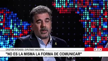 La definición de Cristina Kirchner por Cristian Ritondo