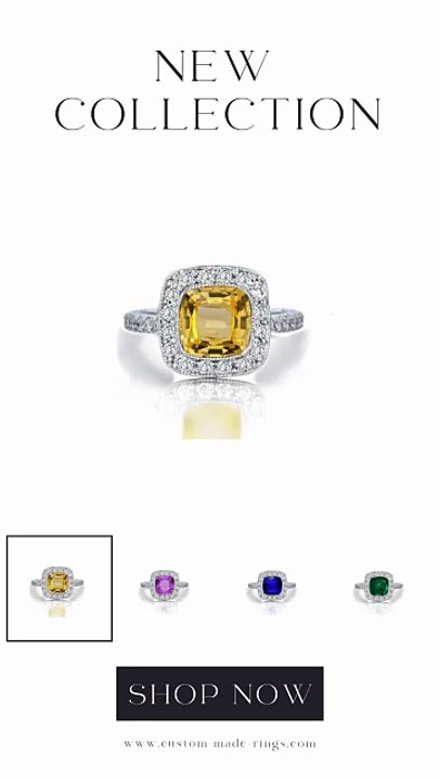 1205 custom made vintage inspired emerald and diamond floral halo engagement rings