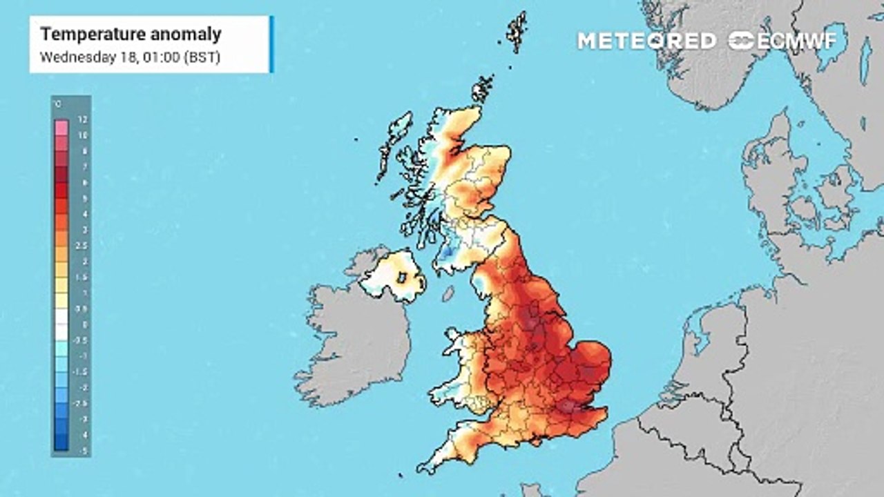 Heatwave incoming to the UK
