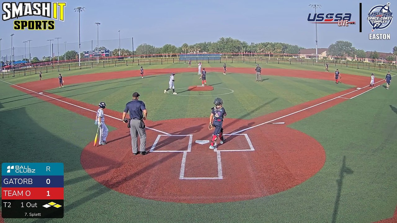 Team Orlando 11U Walsh VS Gatorball 11U - Sat, May 17, 2025 8:08 AM to Sat, 9:43 AM